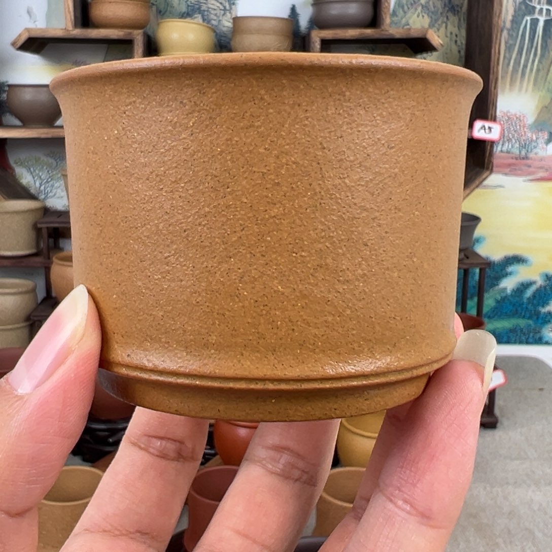 紫砂茶杯拙器甄选，纯原本矿。