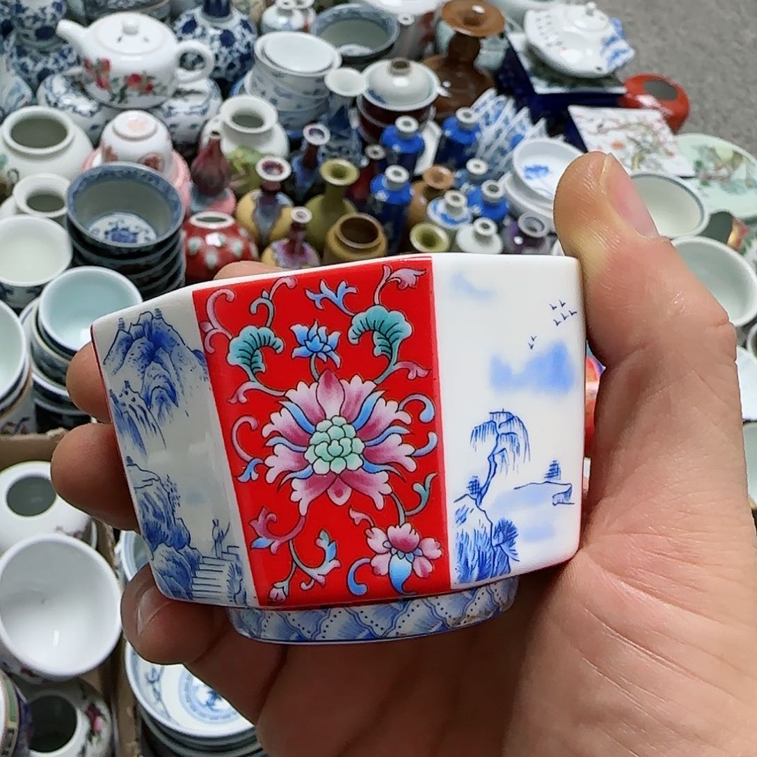 摆件瓷器的工艺技术水平