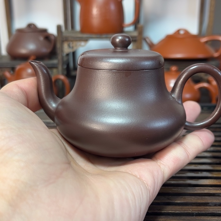 紫砂茶壶原矿紫砂手工制作