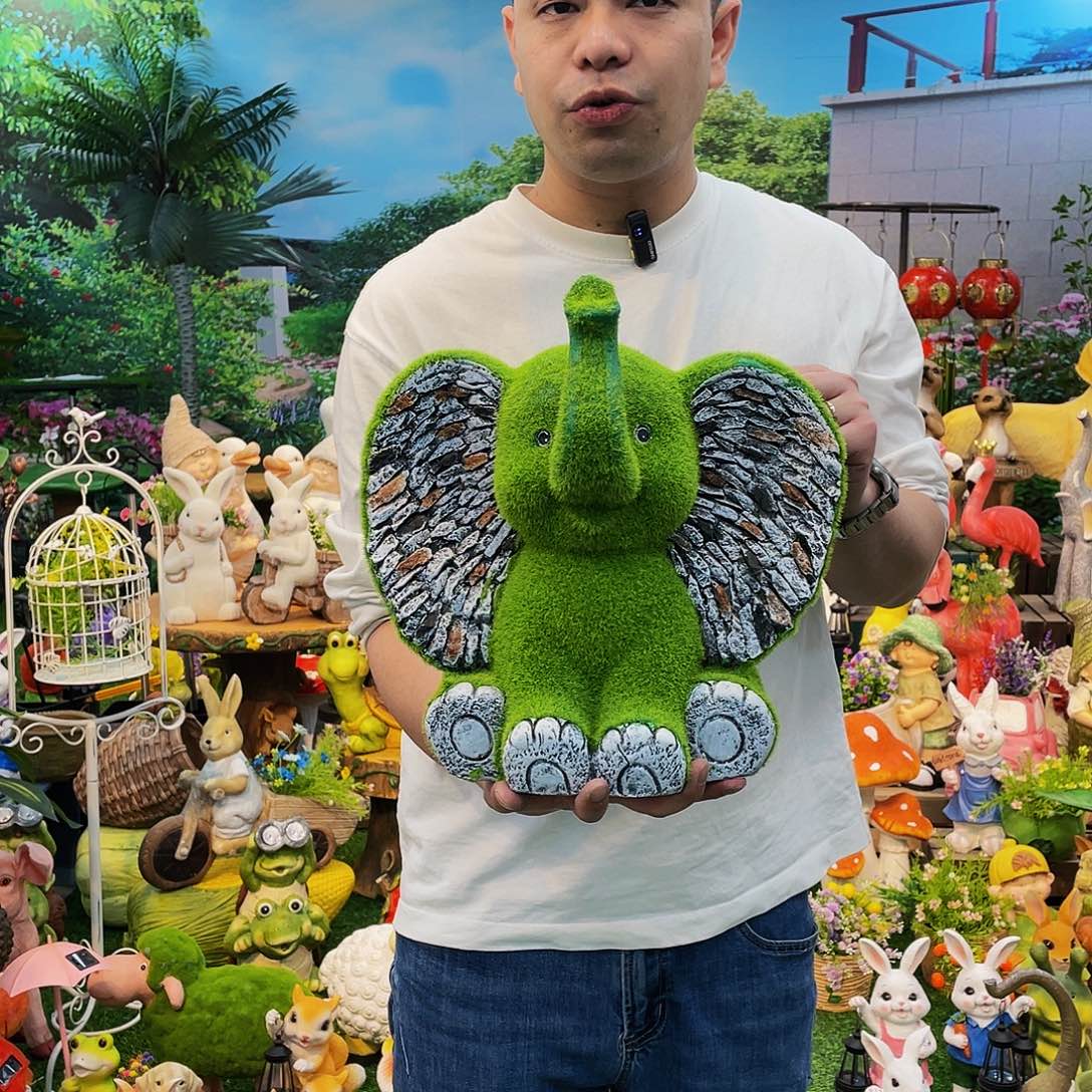 红陶花园庭院摆件