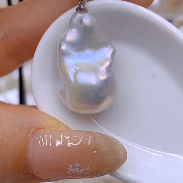 吊坠(赠链)未镶嵌淡水珍珠