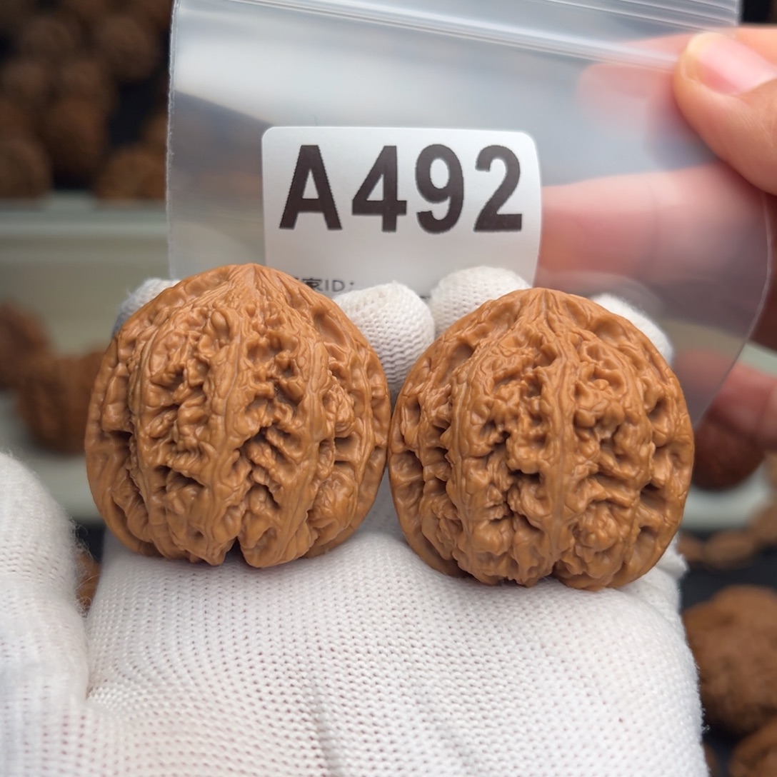 ****༻手串文玩核桃A492粗筋41