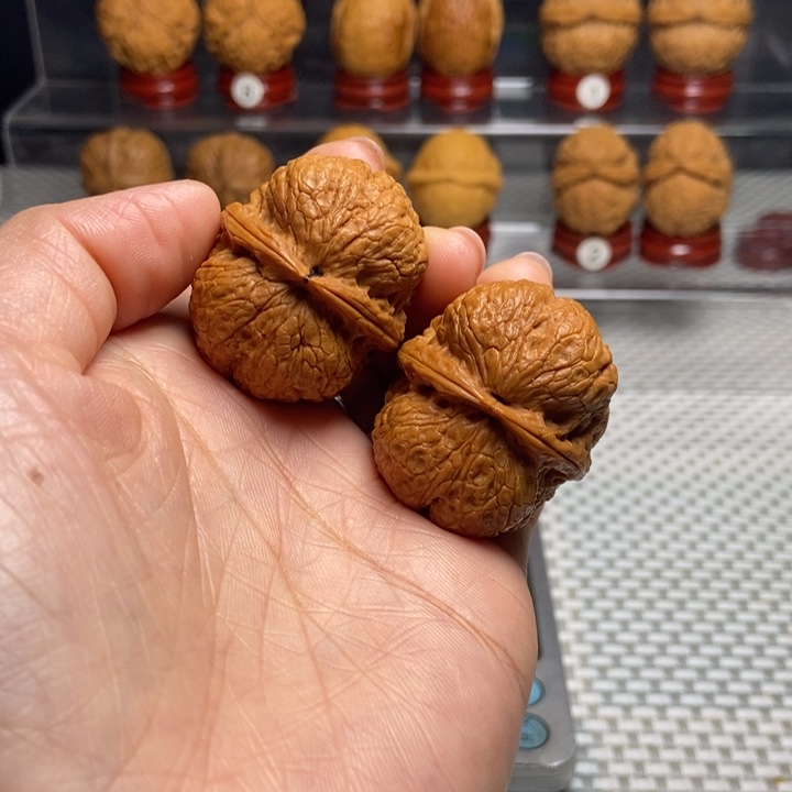 文玩核桃把件20鸿运元宝