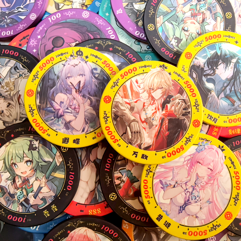 多卡娱崩铁陶瓷纪念币（1枚/袋）人气动漫周边星穹铁道同人二创盲袋