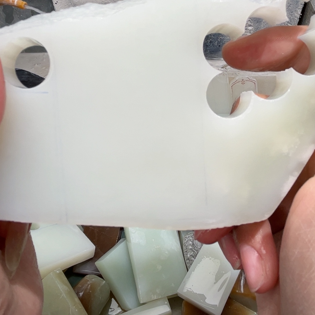 未镶嵌和田玉挂件定制和田玉刘*天