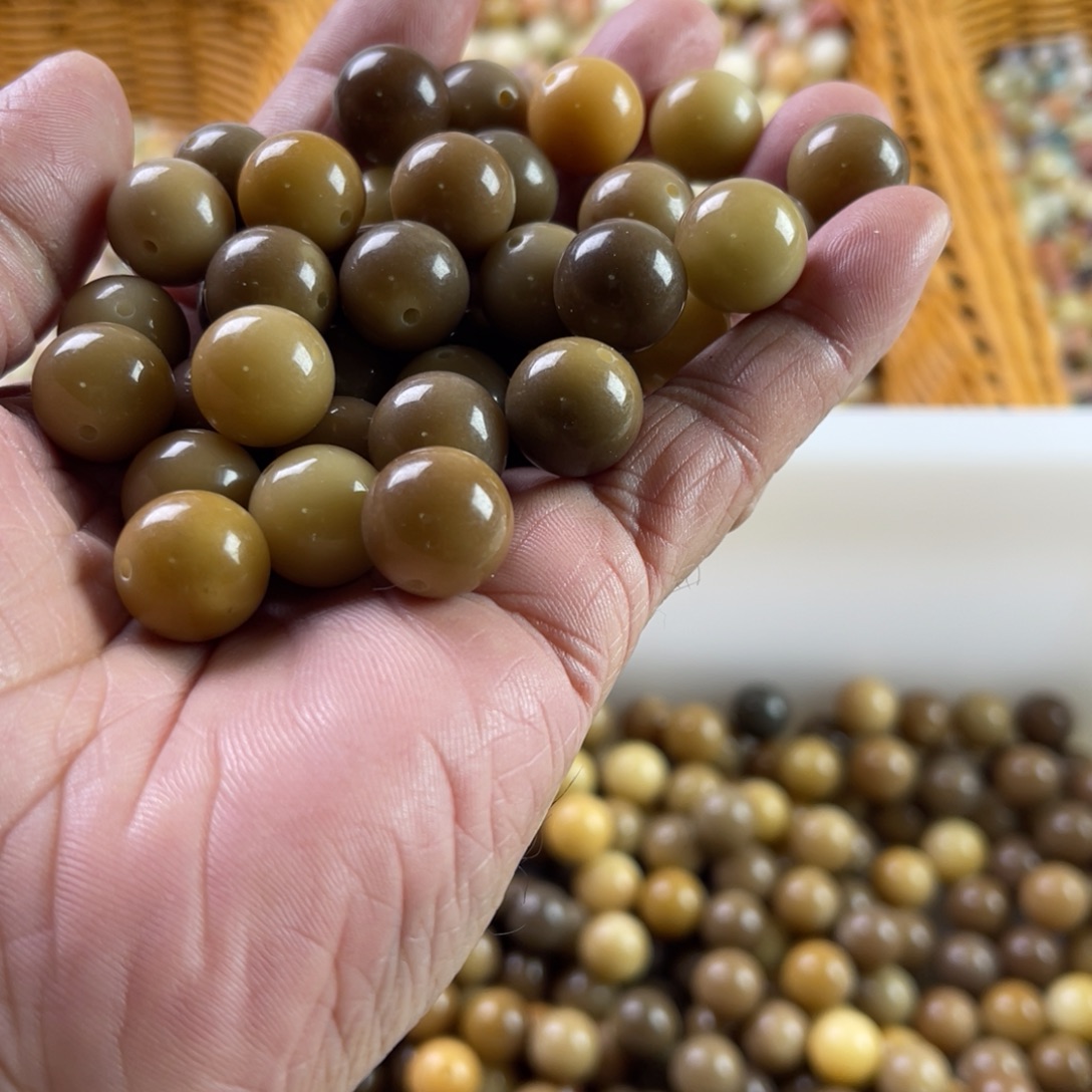 白玉菩提吊坠精品14爷爷的茶60