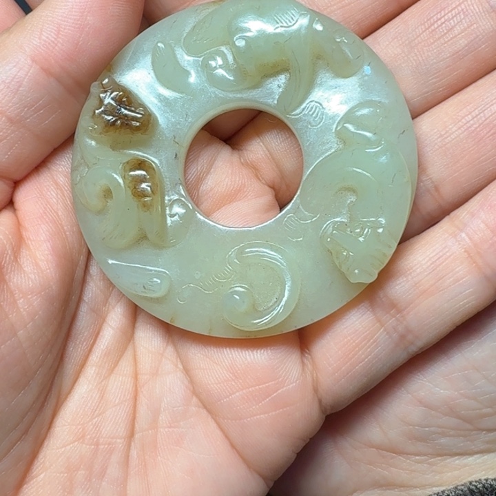 和田玉（糖玉）挂件未镶嵌嚴****)