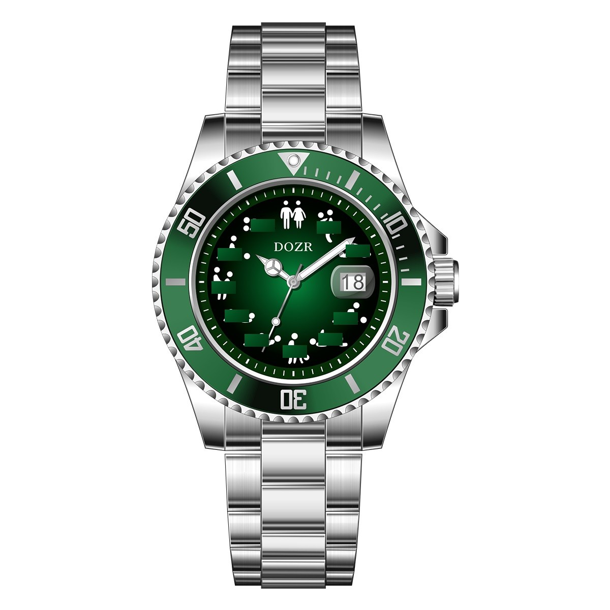 【专柜高品质】--增毅同款鬼王---男士手表-26