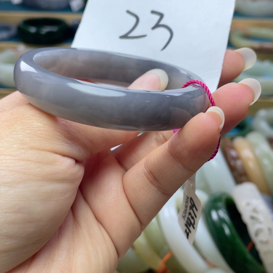 未镶嵌手镯和田玉圈口54