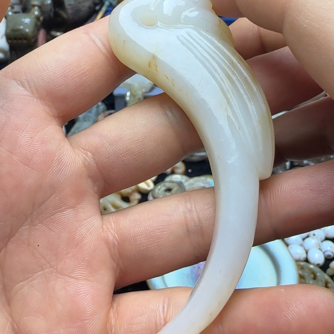 用***0和田玉未镶嵌挂件