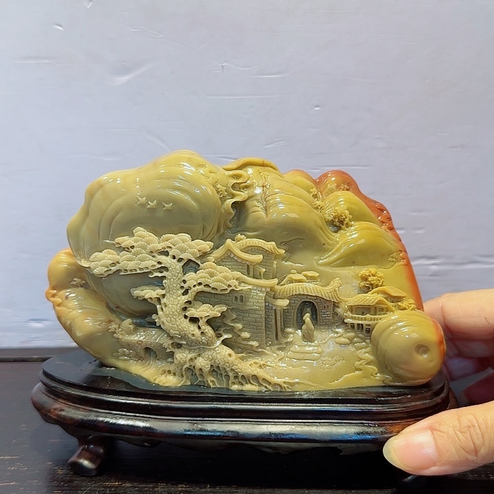 刘***1寿山石寿山石摆件精品