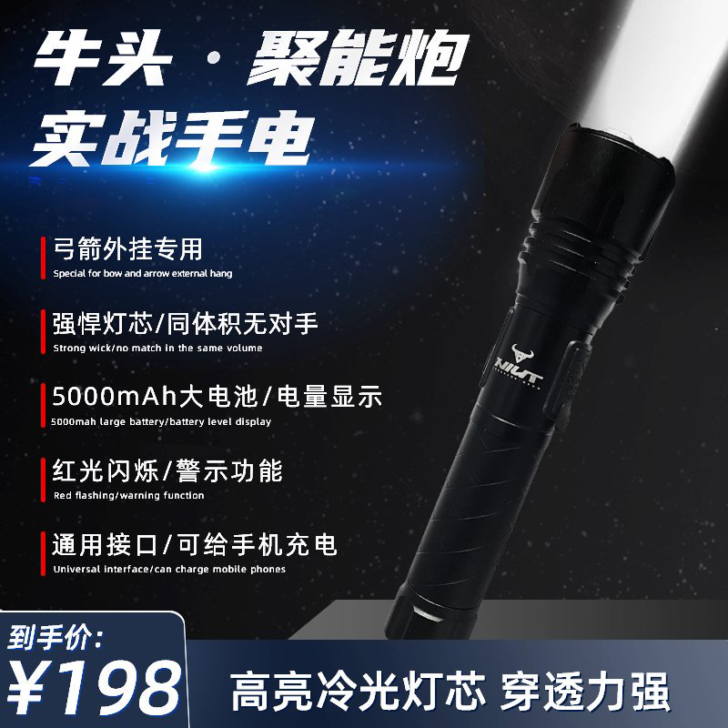 复合弓专用射击类玩具强光手电
