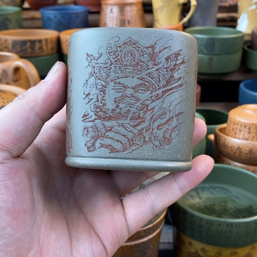 【闪购商品】紫砂杯子宜兴全手工紫砂杯