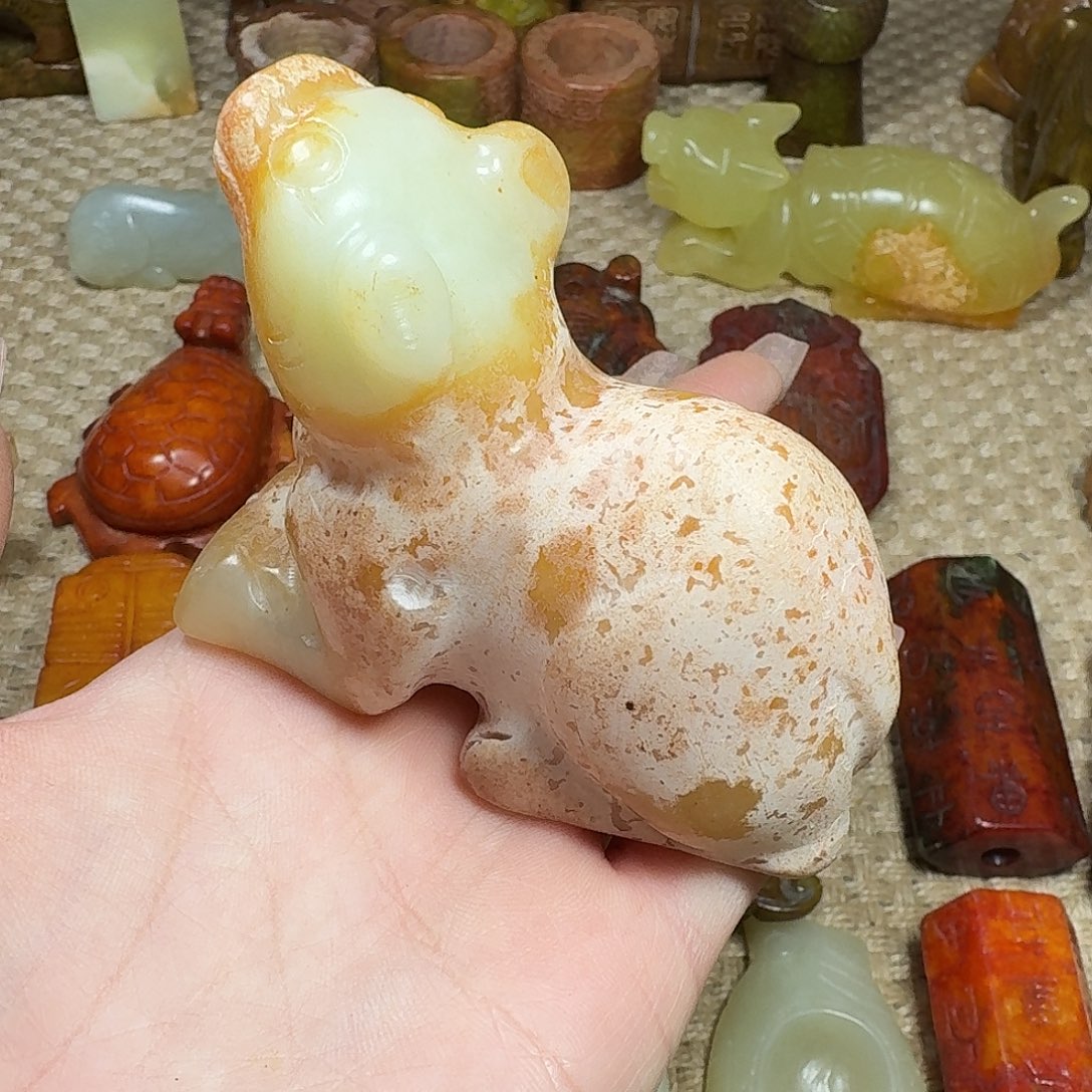 白玉菩提吊坠挂件