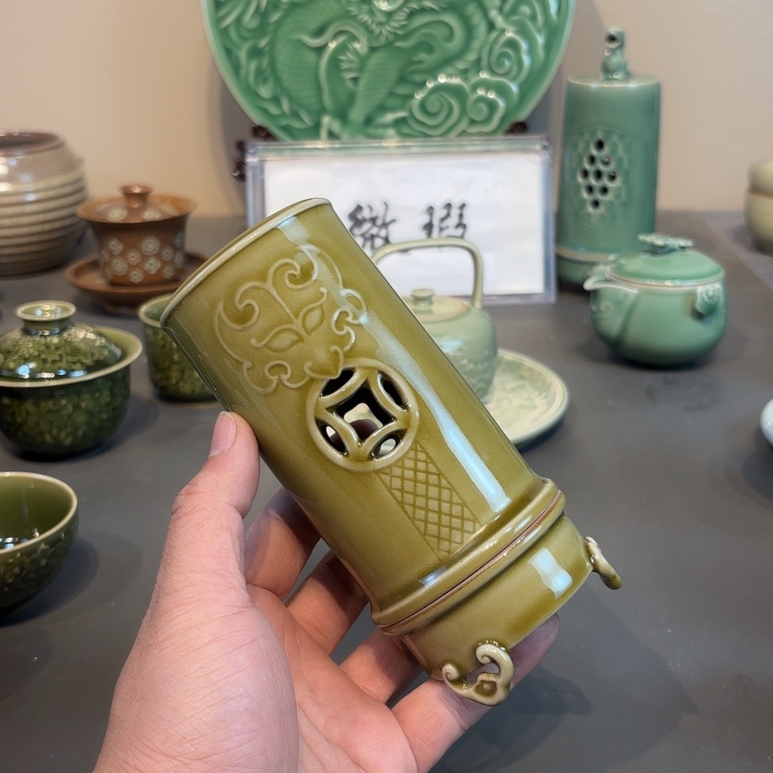 瓷片龙泉青瓷福利青瓷