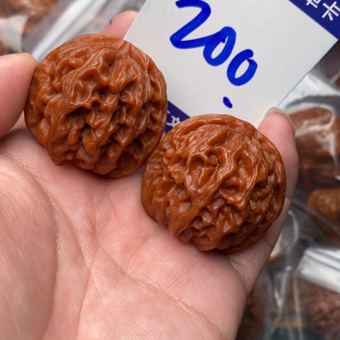 吊坠文玩核桃苹果园狮子头9.9