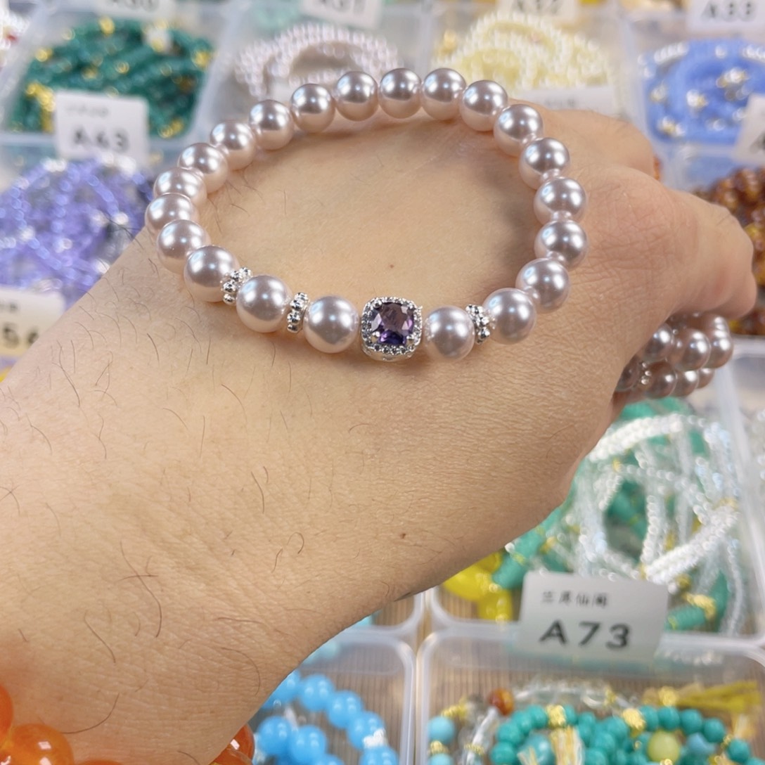 玛瑙手饰银S925镀金镶嵌