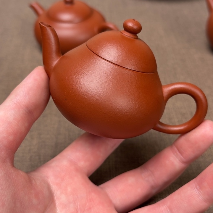 双***籽紫砂茶壶小品紫砂壶80cc