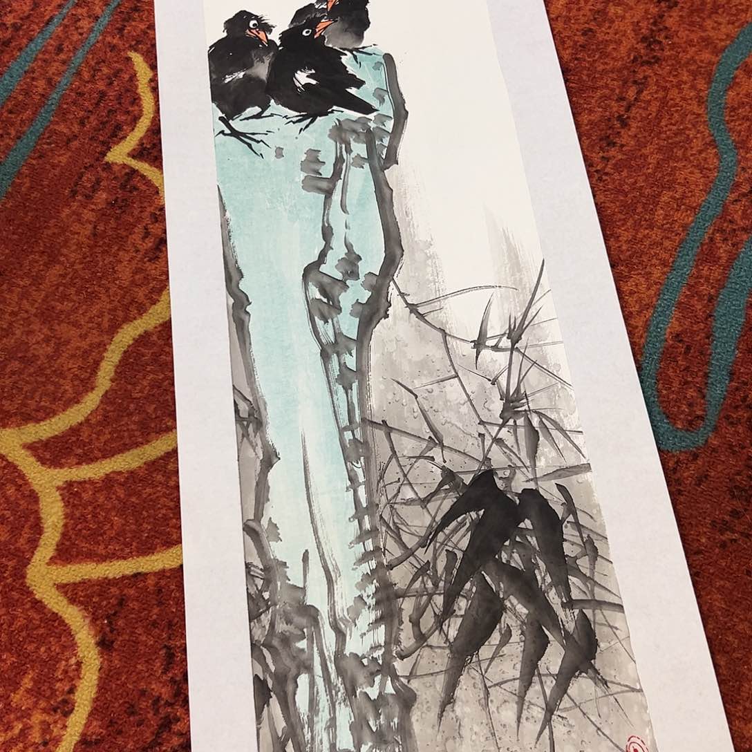 国画书法作品欣赏，