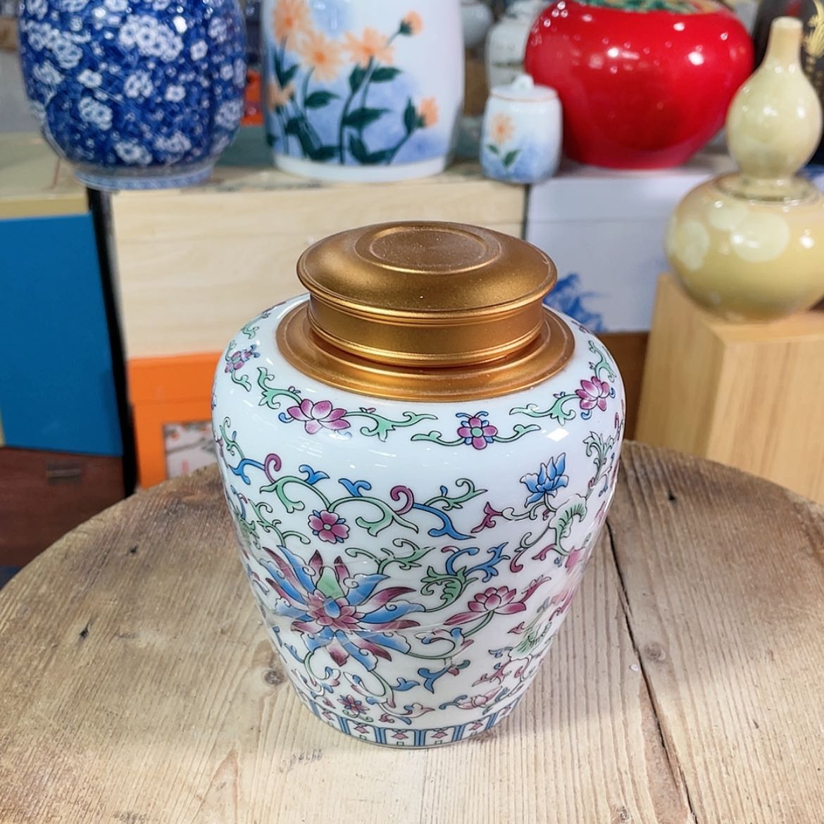 【闪购商品】罐陶瓷茶叶罐密封罐