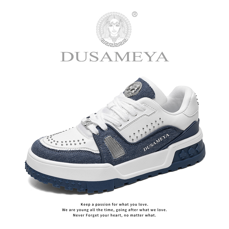 DUSAMEYA/杜莎米娅新款透气高端奢品百搭时尚情侣同穿休闲鞋6803