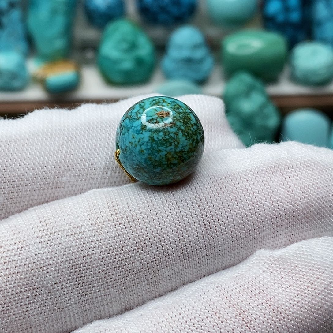 绿松石未镶嵌天然原矿 地大质检 抖音基地 顺丰发货