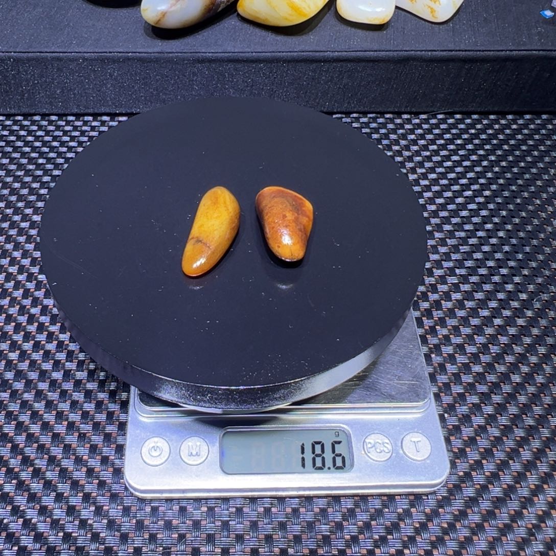 修***元和田玉（子料）未镶嵌吊坠(不含链)18