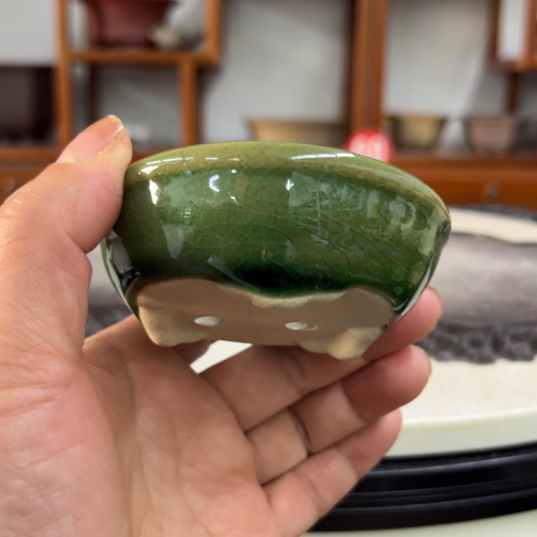 紫砂花盆瑕疵2.5-8。。。m