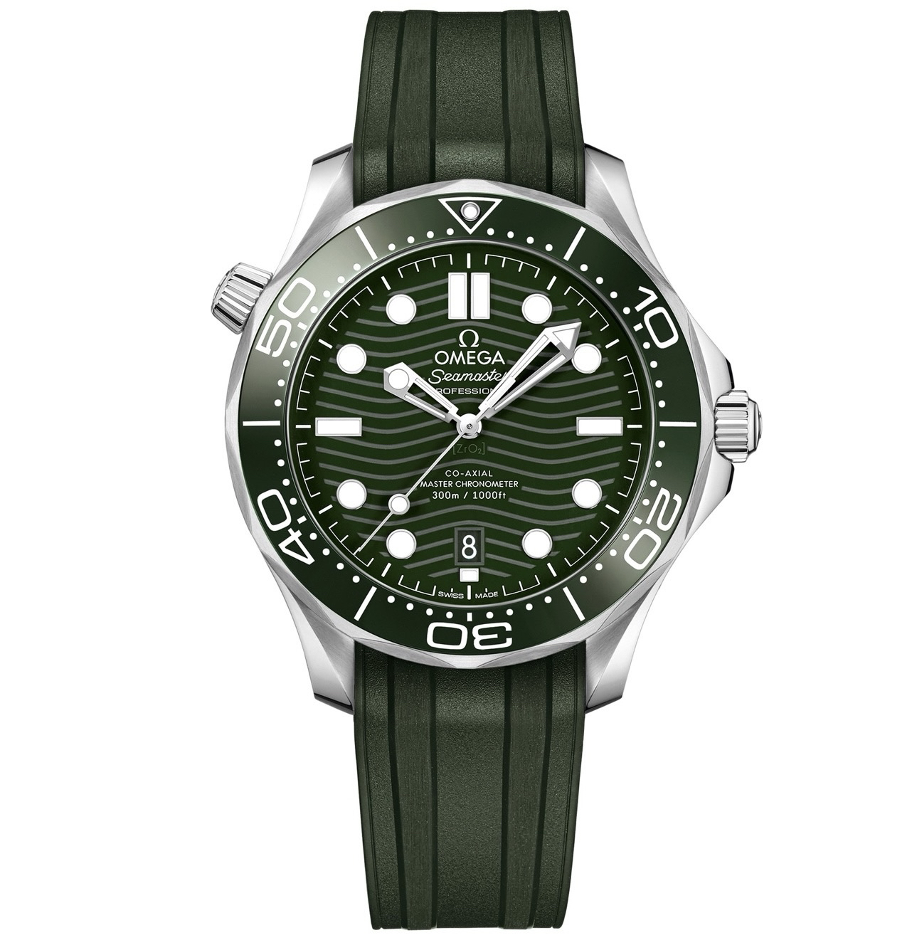 99新 Omega/欧米茄 余/海马300/表径42mm/男款/经典防水绿色