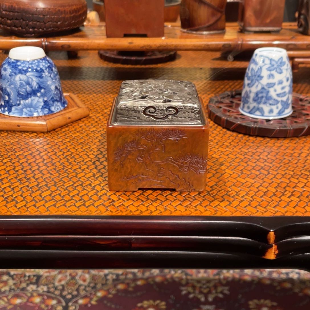 紫砂茶案F***k石头香炉石头香炉