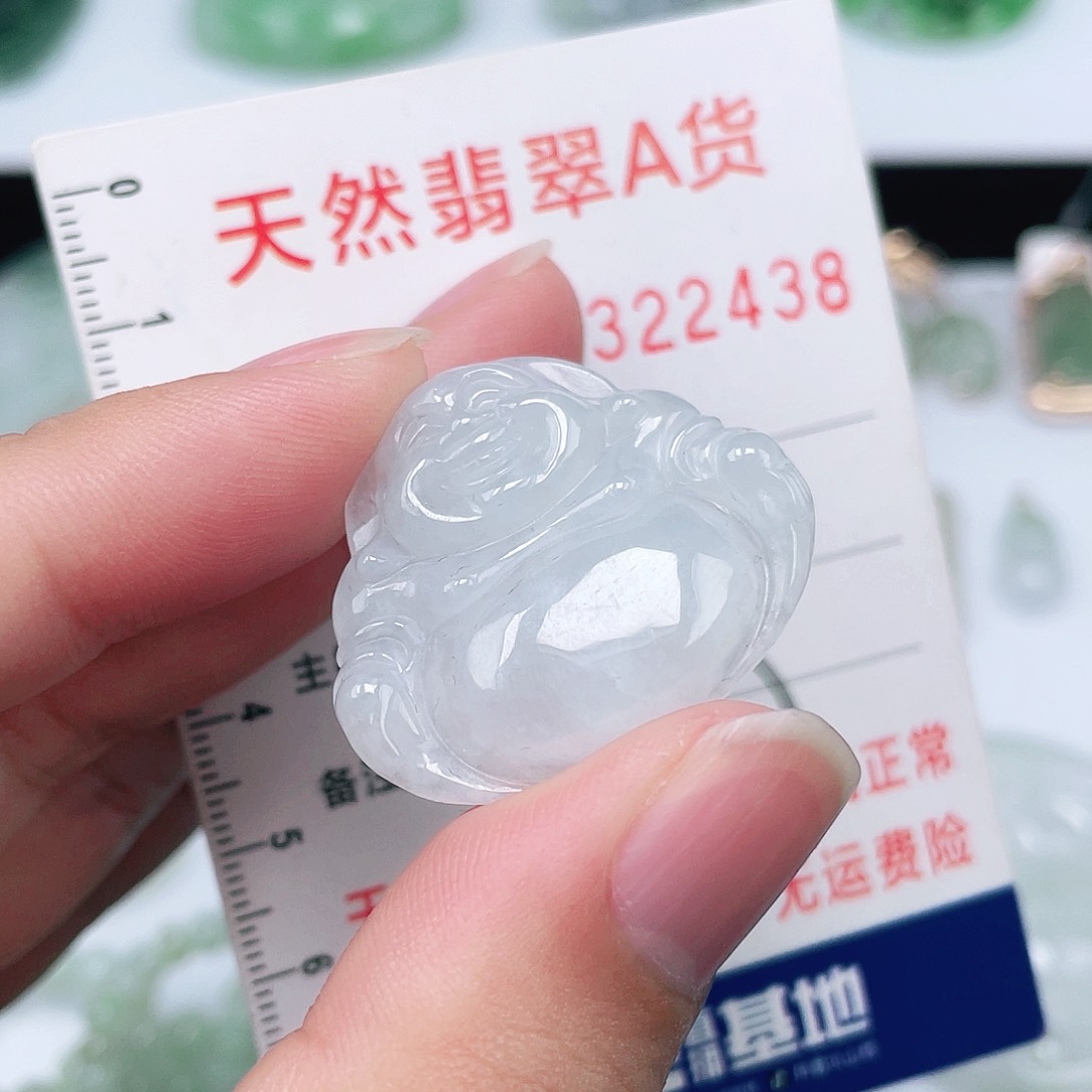 翡翠未镶嵌颈饰9393865888