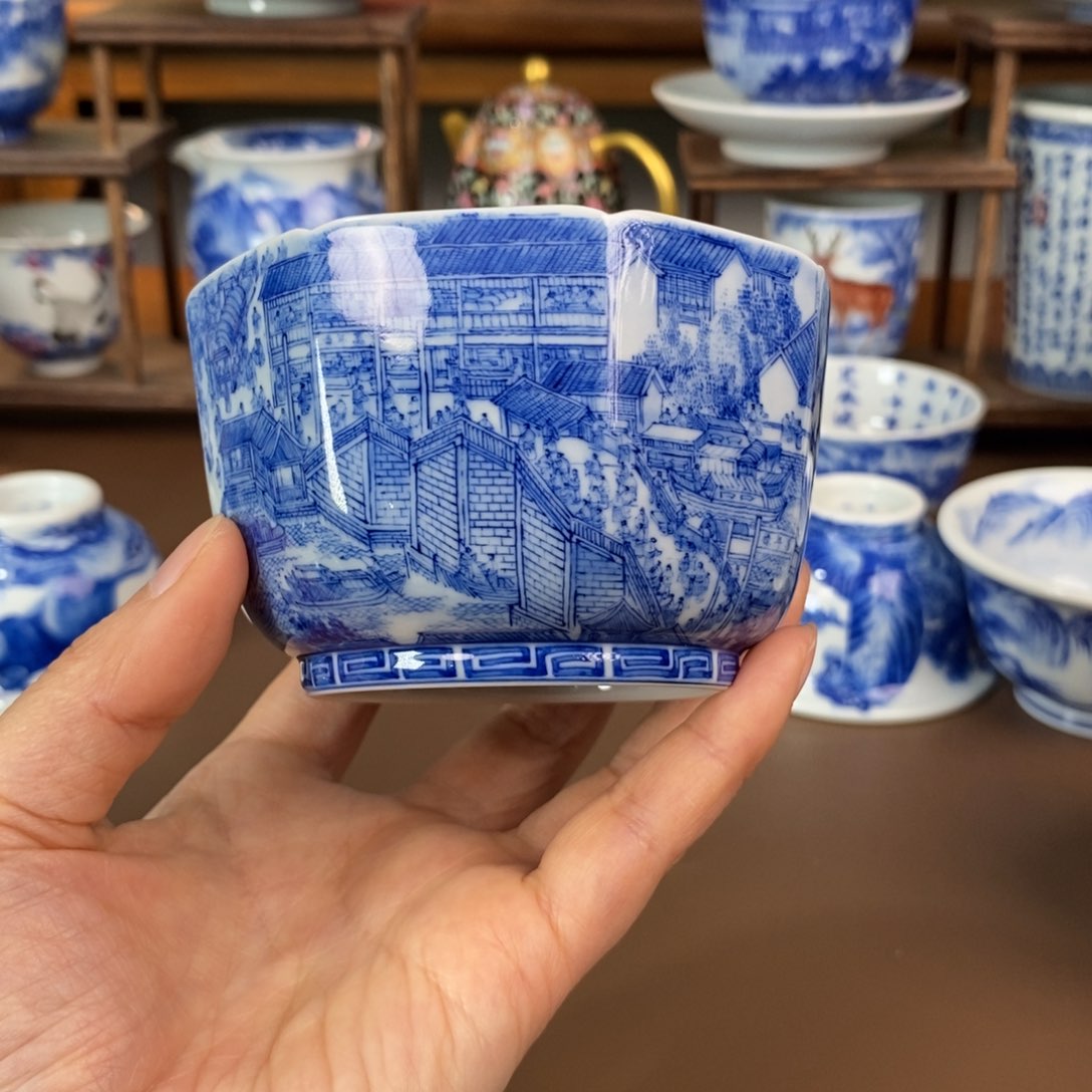 景德镇陶瓷手工手绘