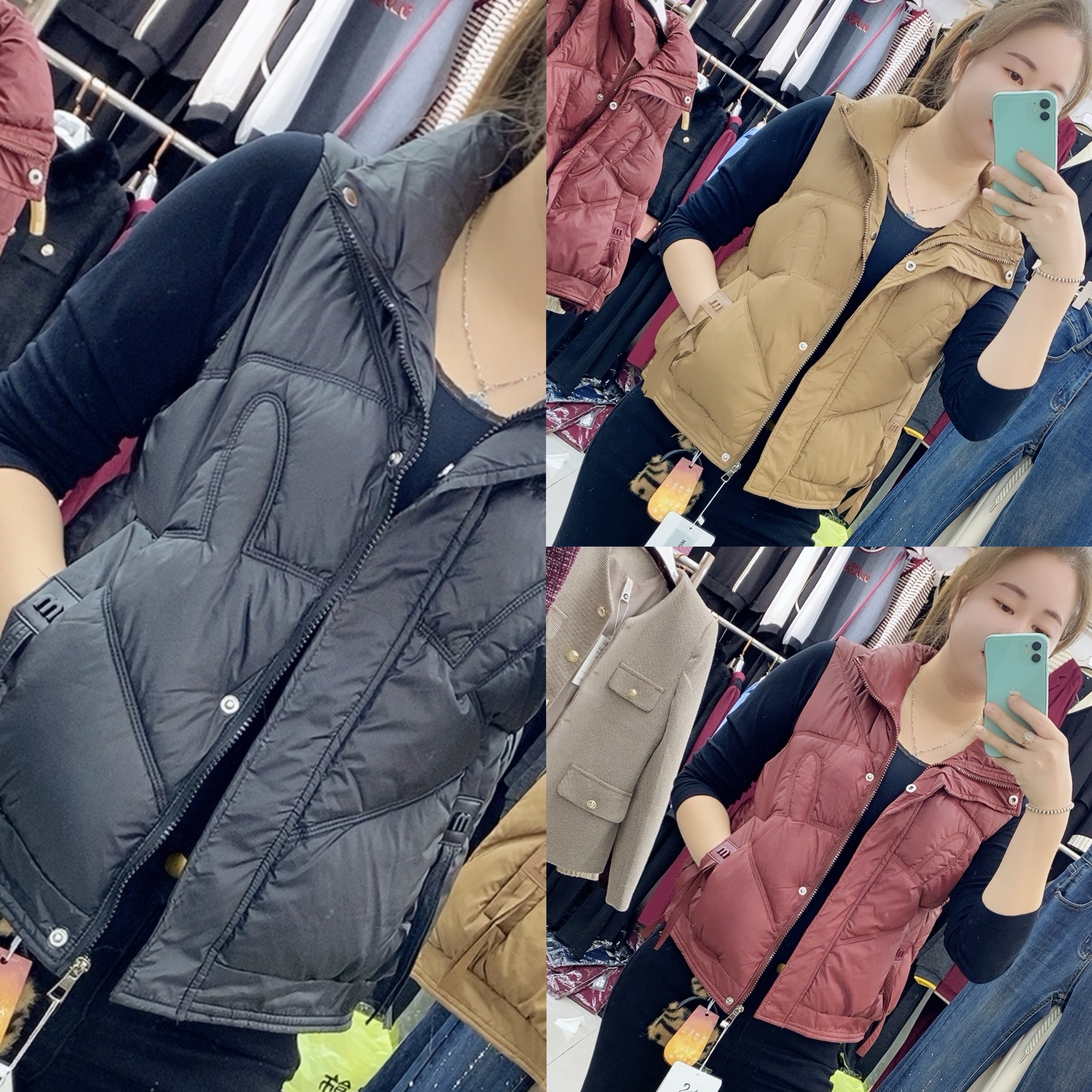 【十姐妹推荐】2025新款轻薄款马甲洋气修身显瘦百搭保暖马夹外套