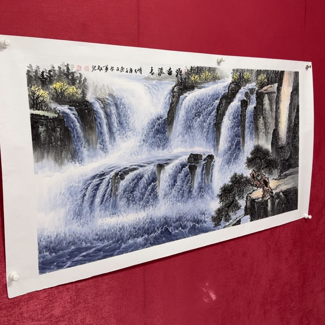 国画国画李文军国画精品