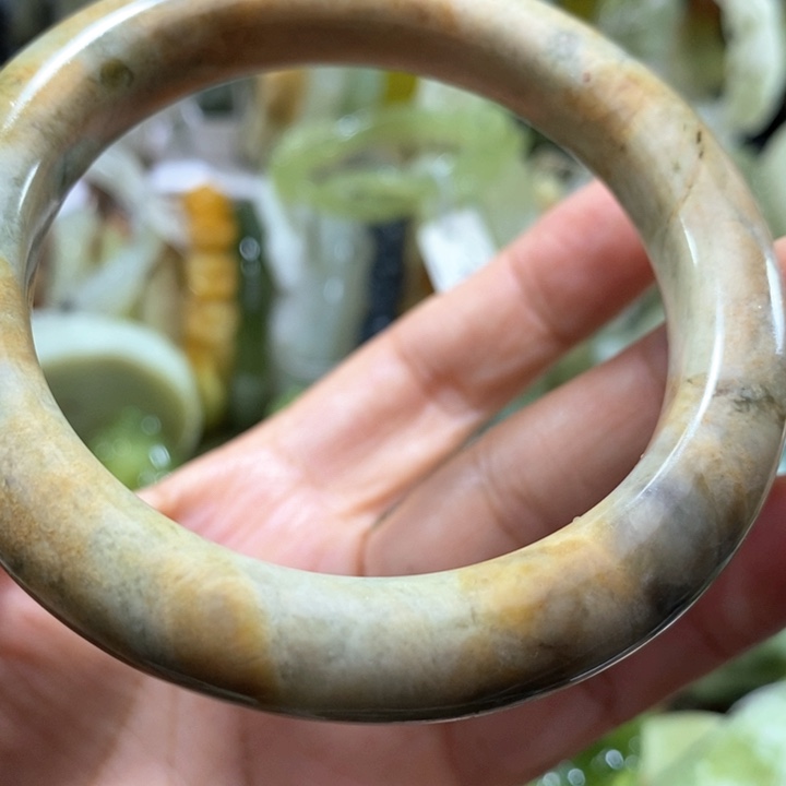 未镶嵌岫玉岫玉手镯56