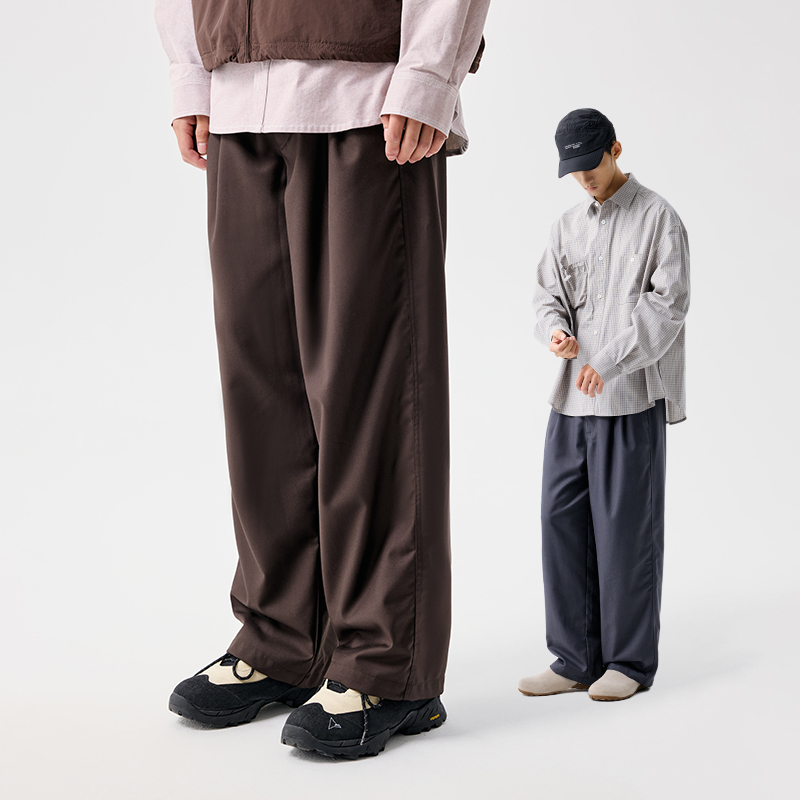 ben·panda休闲裤轻薄基础UPF50+原纱防晒裤微宽松直筒裤运动男士