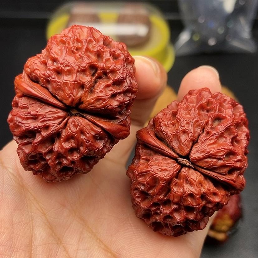 【闪购商品】把件文玩核桃44尺太湖石元宝