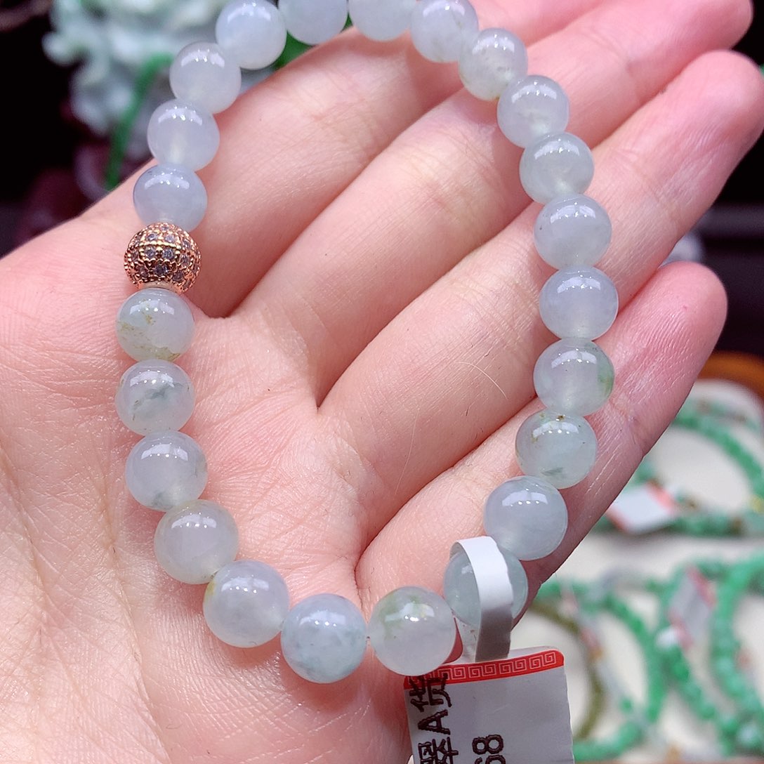 未镶嵌手链翡翠翡翠