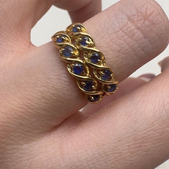 蓝宝石戒指未镶嵌