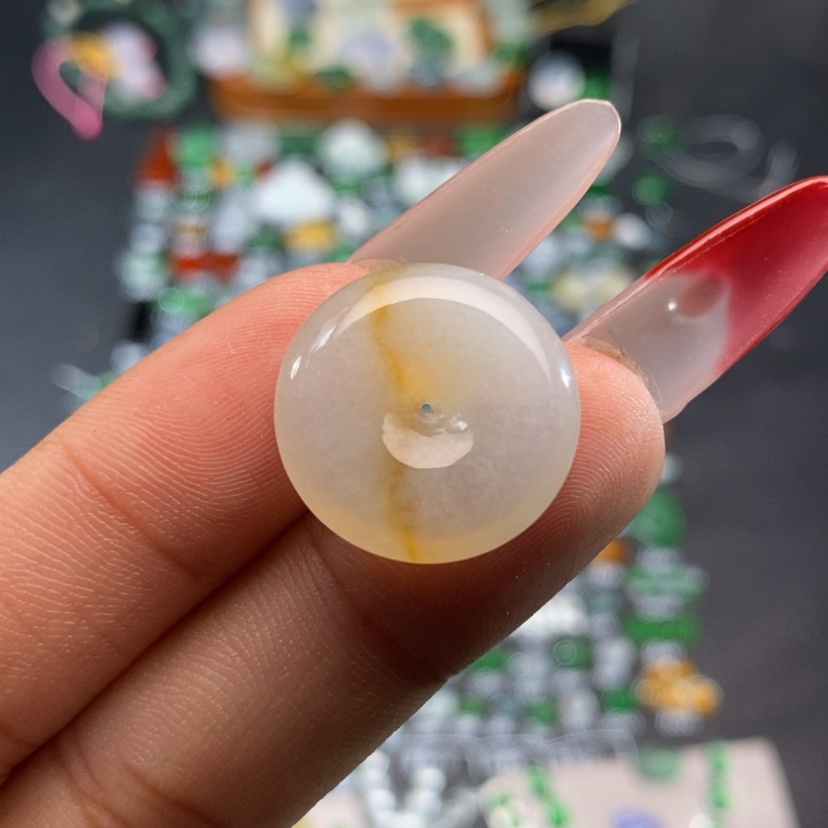 【闪购商品】翡翠挂件未镶嵌扣子