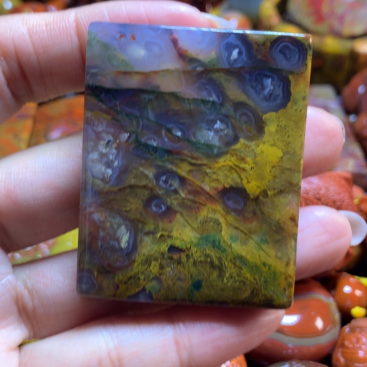 玛瑙/玉髓战国红吊坠未镶嵌维*