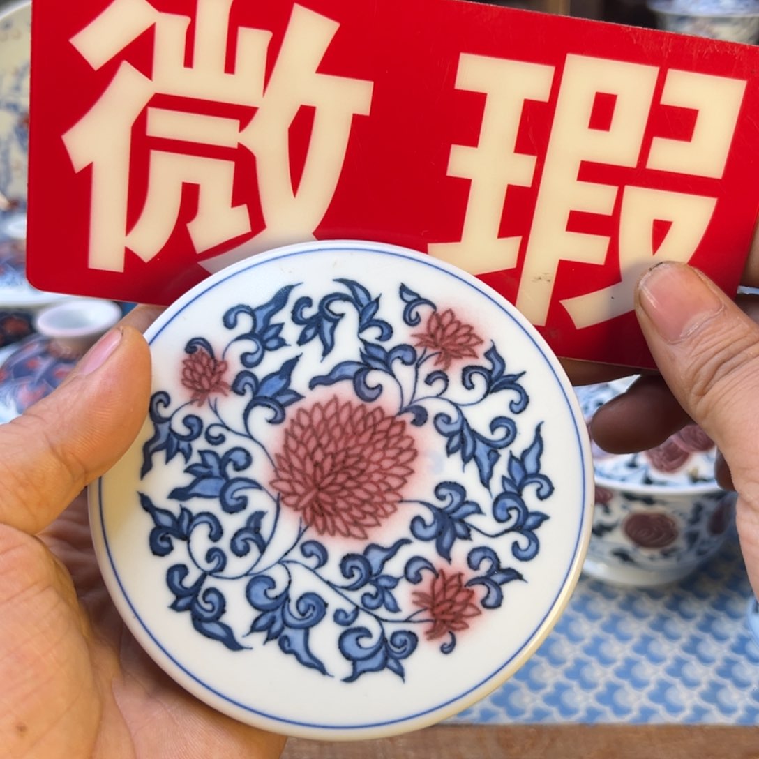 摆件微瑕景德镇手工手绘