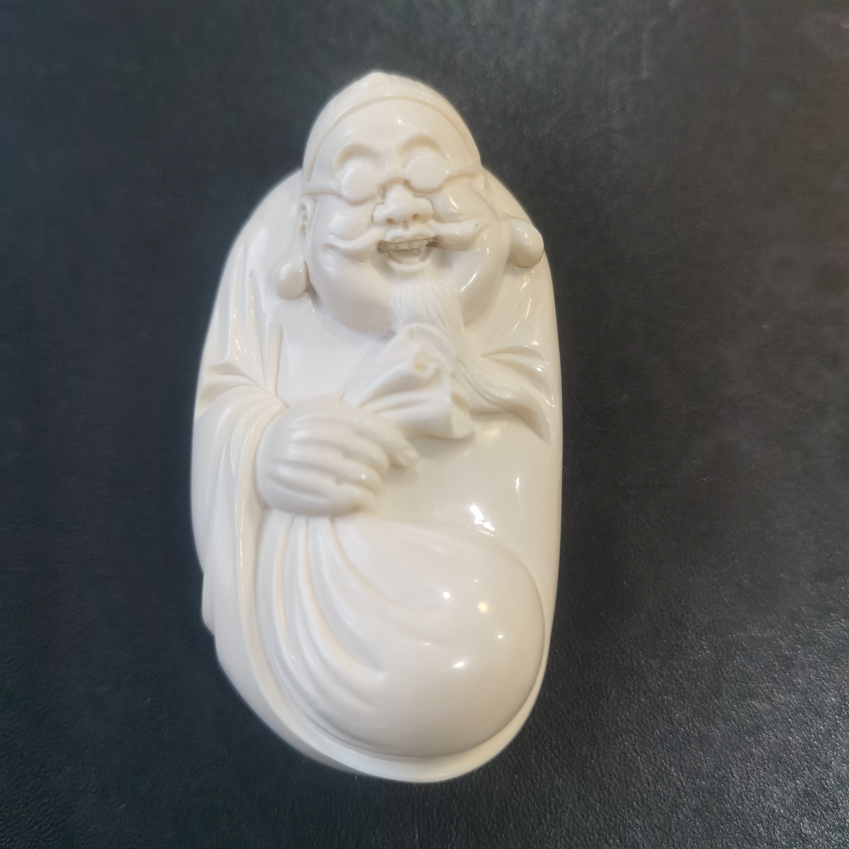 猛犸猛犸雕刻手把件ZL650