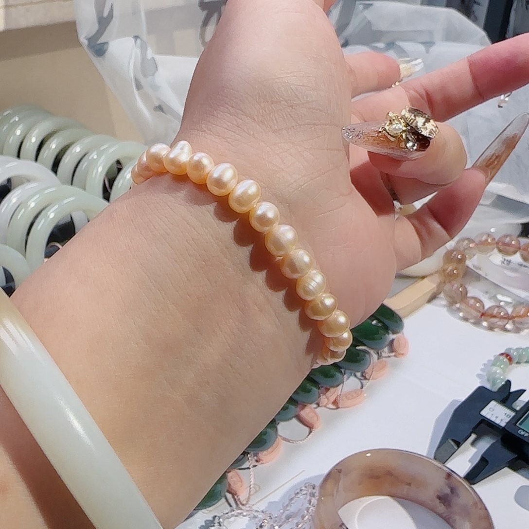 淡水珍珠手链未镶嵌