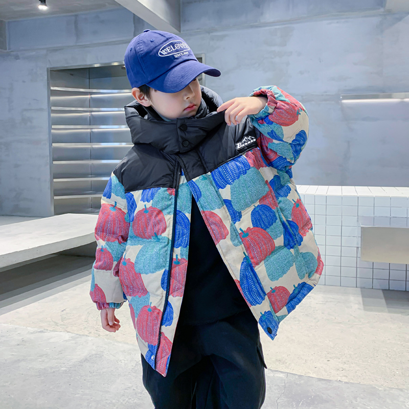 BABY&HH【现货现发】儿童2024新款韩版冬款加厚羽绒服保暖潮流外套