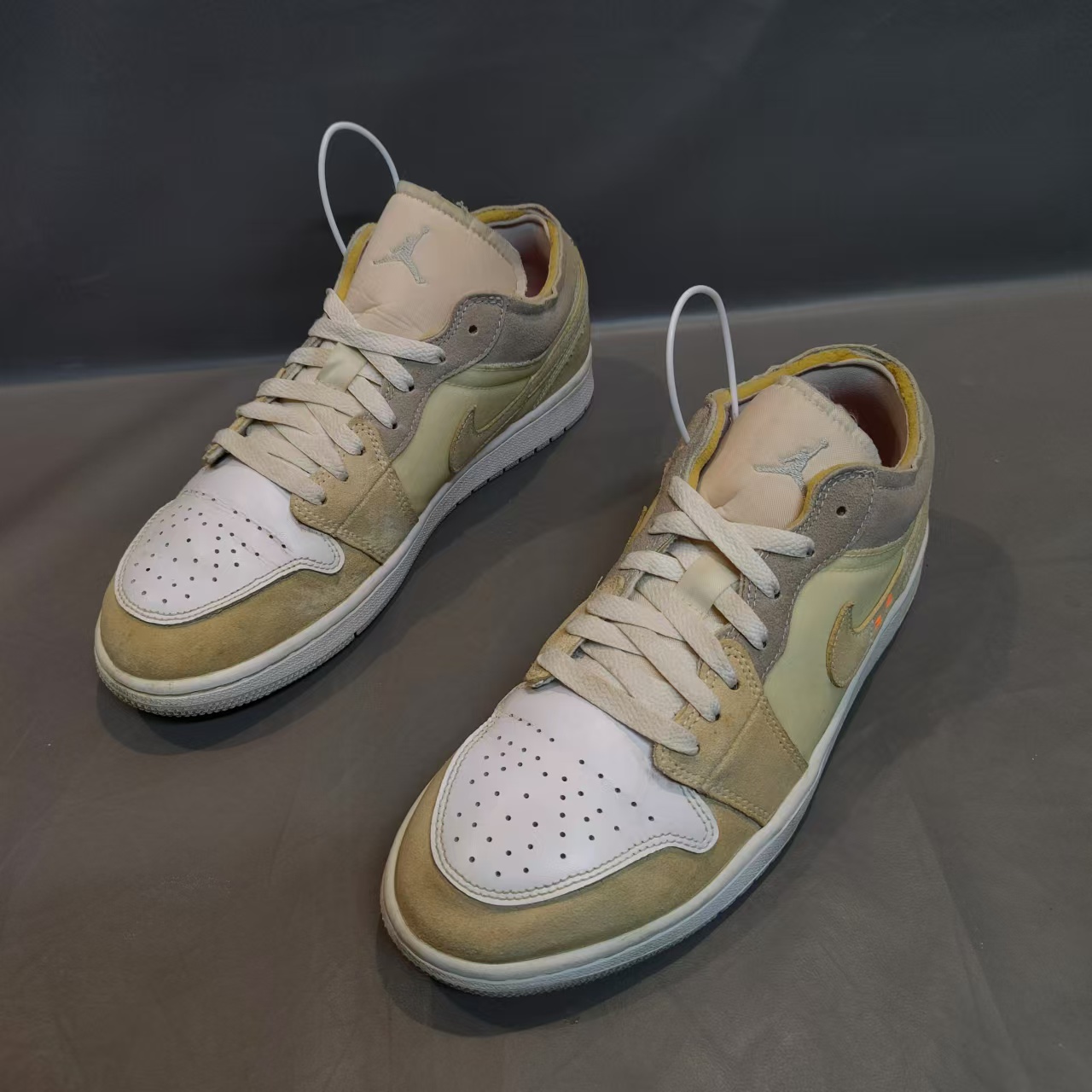 42码/93新/AJ1 Craft 白灰 低帮/无原盒/球鞋/潮鞋/运动鞋1039