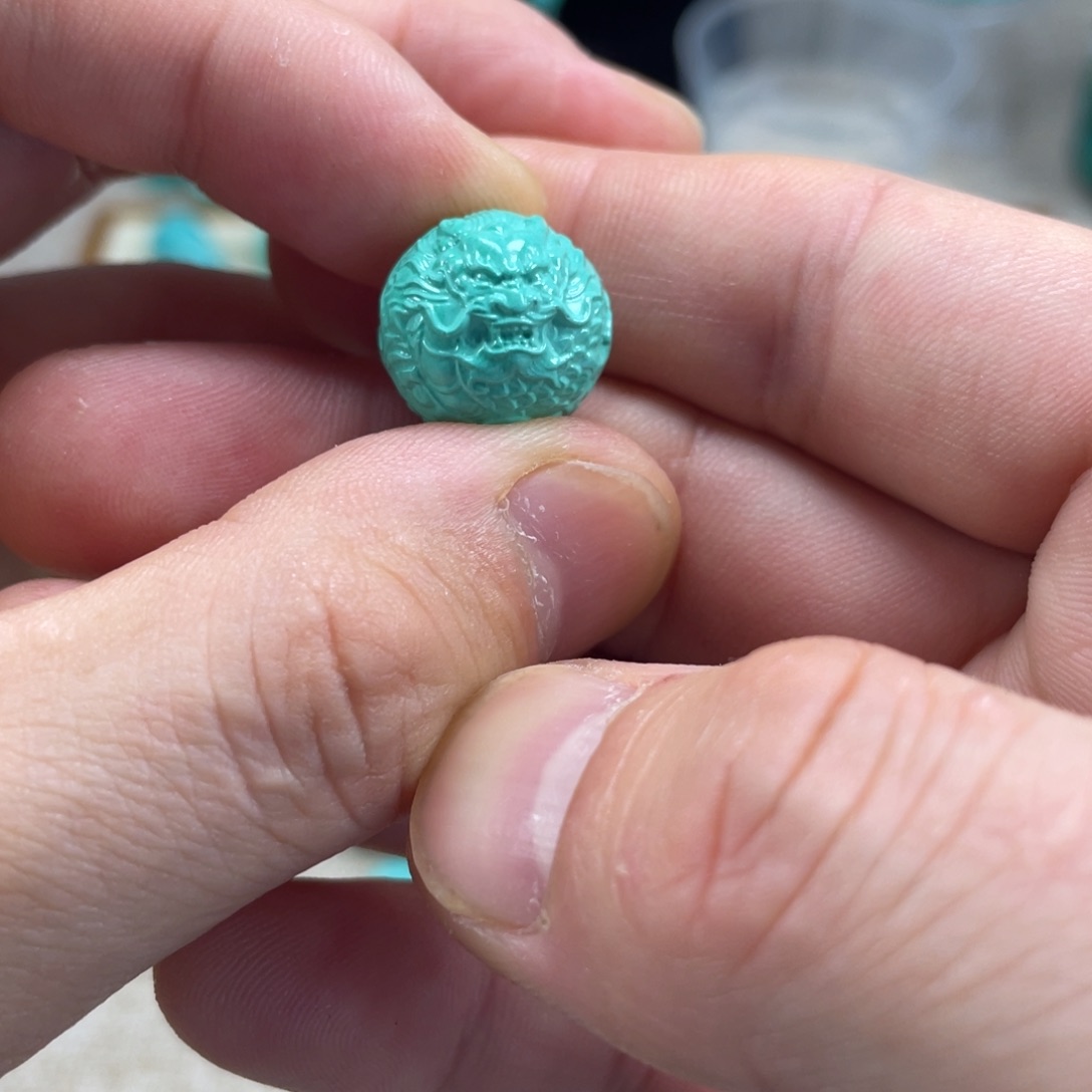 原生态湖北矿小配饰，直径15