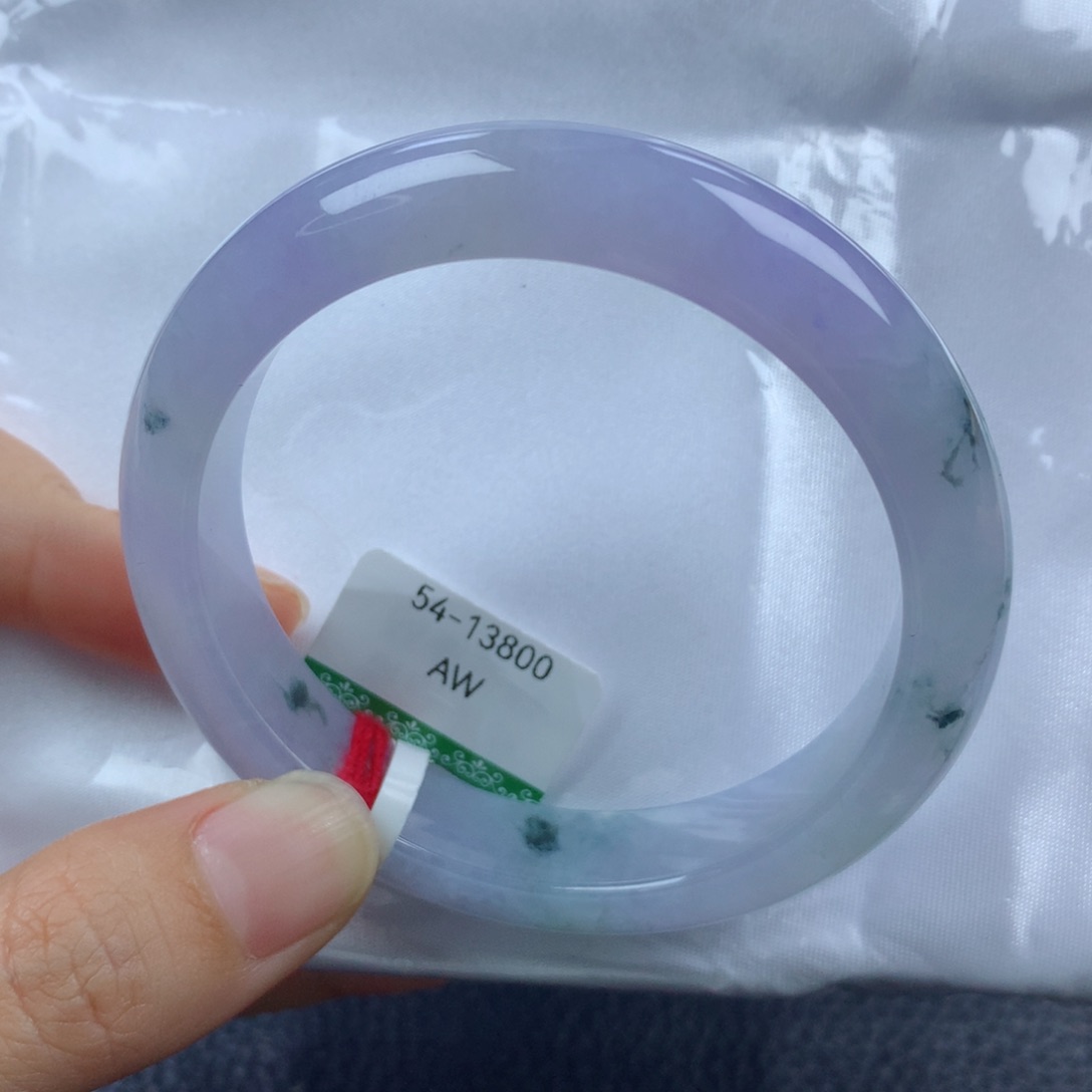 未镶嵌手镯翡翠缅甸天然翡翠A货54正