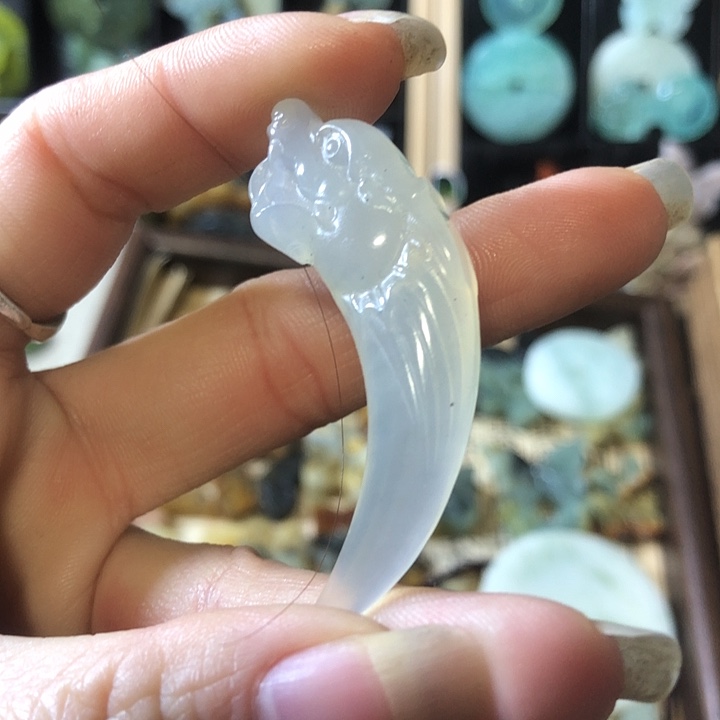 岫玉未镶嵌岫玉挂件