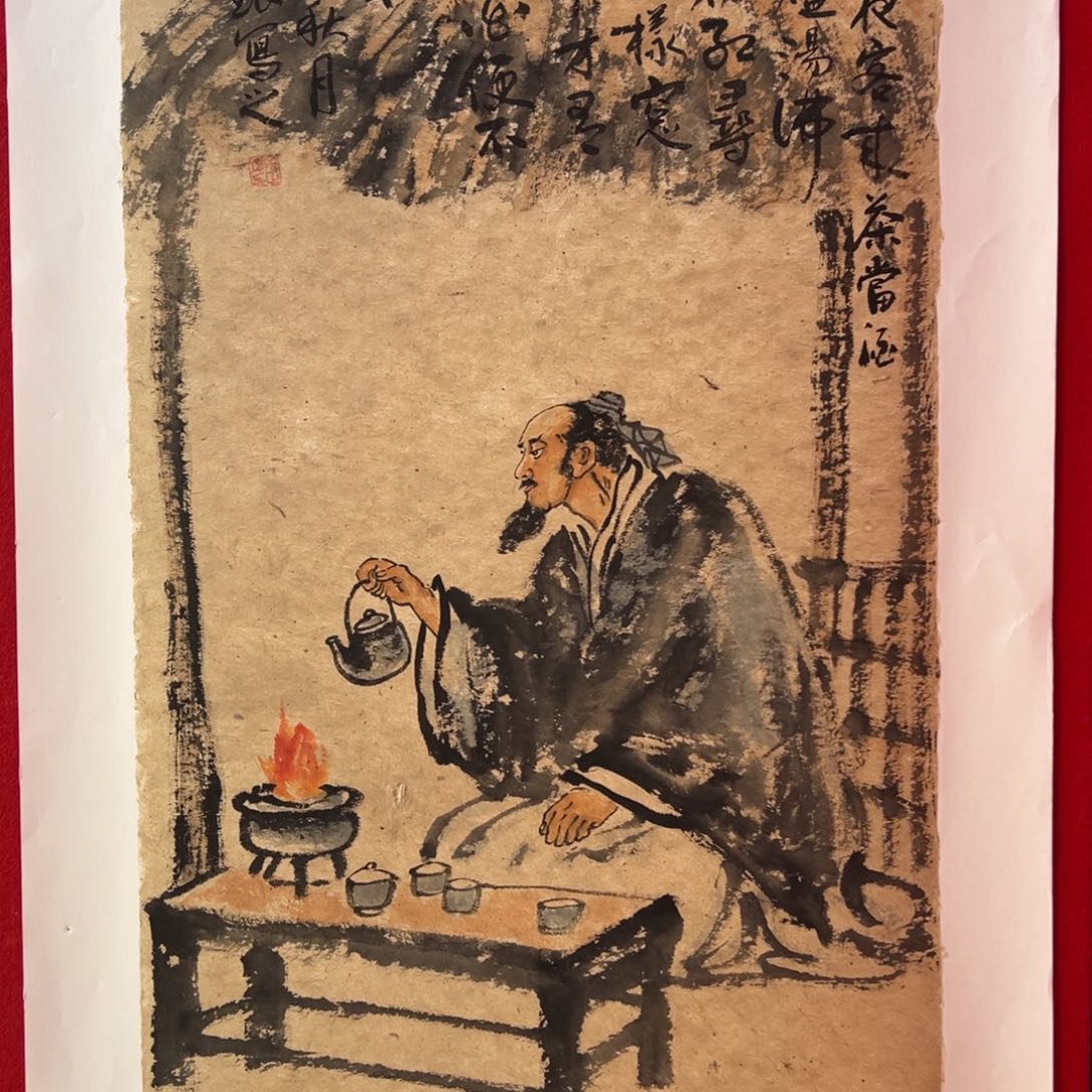 国画手绘国画作品